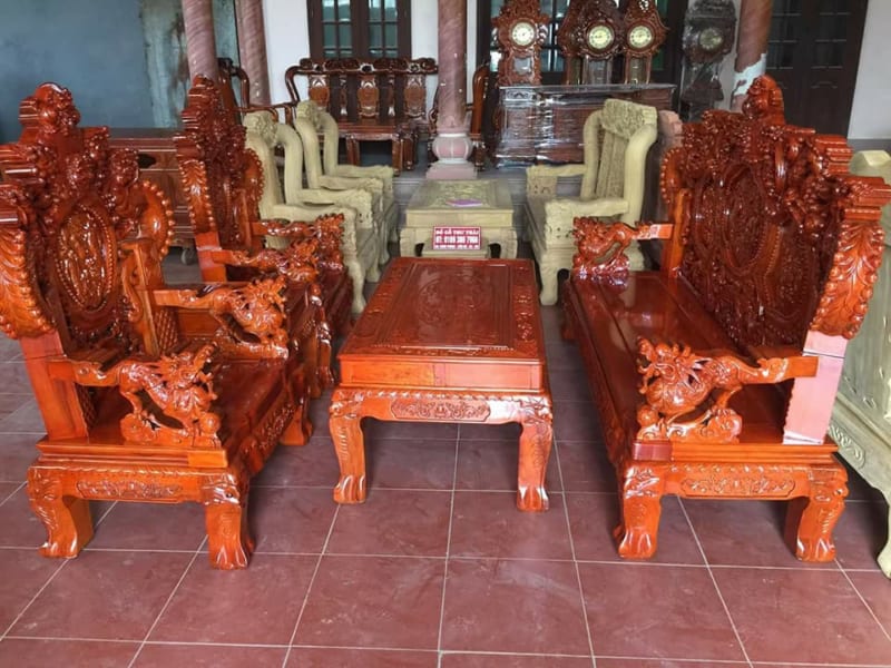 Mẫu Bàn Nghế Phòng Khách MT-2001